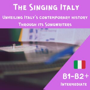 the singing italy - italian group course